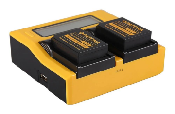 Fuji NPW126 Bataryalar İçin Dual LCD / USB Şarj Ünitesi (7645)