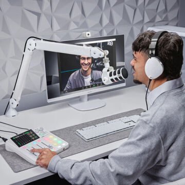 RodeCaster Duo Podcast Mikser