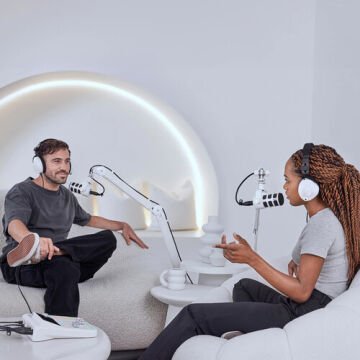 RodeCaster Duo Podcast Mikser