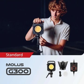 Molus G300 Bi-color Spot Led Işık