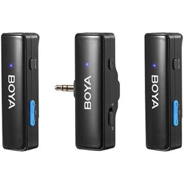 Boyalink All-In-One Kablosuz İkili Yaka Mikrofonu