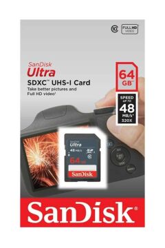 64GB Ultra UHS-I SDXC Hafıza Kartı