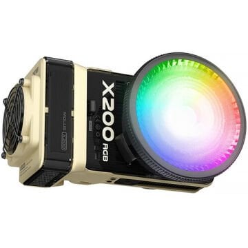 Molus X200 RGB Combo Kit 200W Taşınabilir Işık