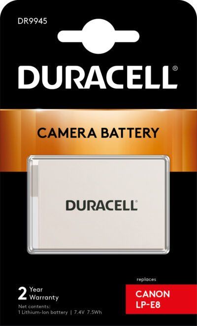 DR9945 Canon LP-E8 Şarj Edilebilir Li-Ion Batarya