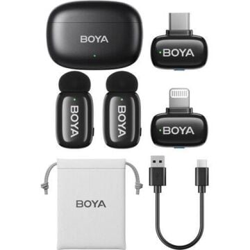 Boya Mini-12 Kablosuz Mikrofon Sistemi