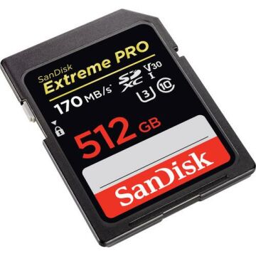512GB Extreme Pro UHS-I SDXC Hafıza Kartı