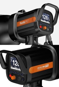 Indra360 TTL Akülü Paraflaş