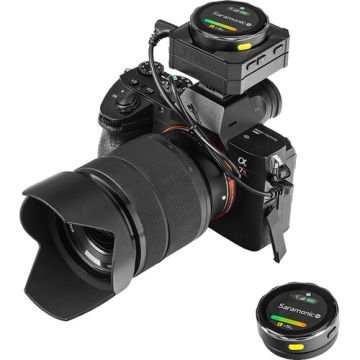 BlinkMe B2 2 Kişilik Kablosuz Yaka Mikrofon Sistemi (TX+TX+RX)