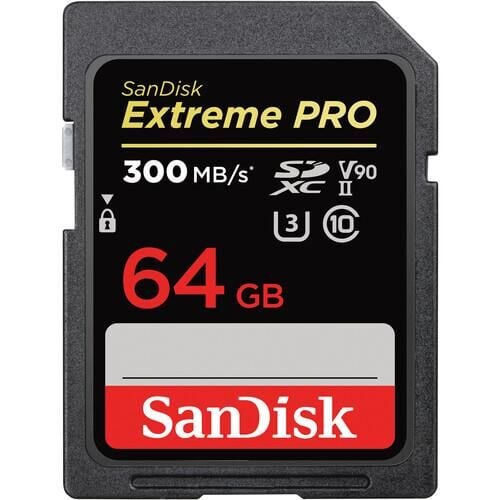Extreme Pro 64GB SDXC UHS-II SD Hafıza Kartı