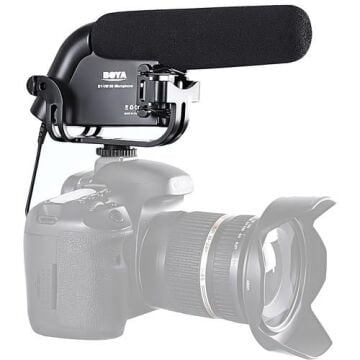 BY-VM190P V5 Süper Kardioid Kondenser Shotgun Mikrofon