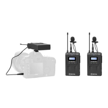 BY-WM8 Pro-Kit 2 Pro İkili Kablosuz Mikrofon