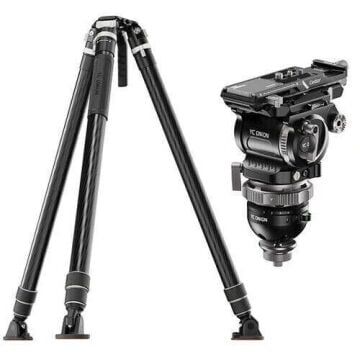 TVC16575R7 Pineta Lite & CB7 Cedar & Ground-Spreader Karbon Fiber Tripod Kit