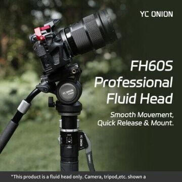 MQP16260S Pineta Pro Karbon Fiber & FH60S Video Fluid Kafa Monopod Kit