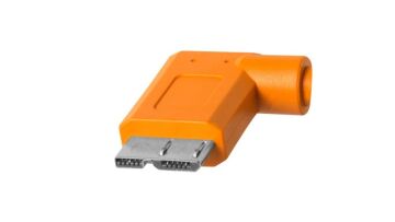 TetherPro USB 3.0 to USB 3.0 Micro-B 5-Pin Dik Açılı 50 cm Bağlantı Kablosu