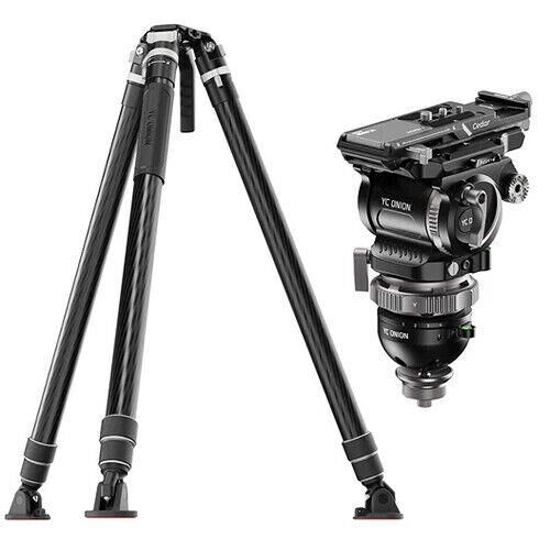 YCTPCLCB7R Pineta Lite & CB7 Cedar Fluid Head Karbon Fiber Tripod Kit