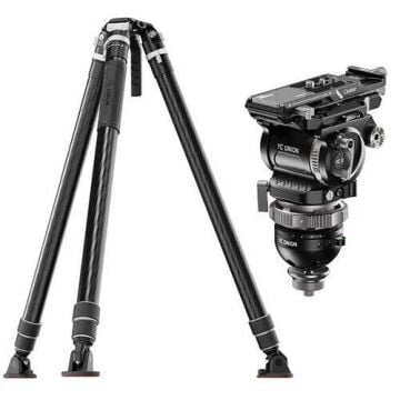 YCTPCLCB7R Pineta Lite & CB7 Cedar Fluid Head Karbon Fiber Tripod Kit