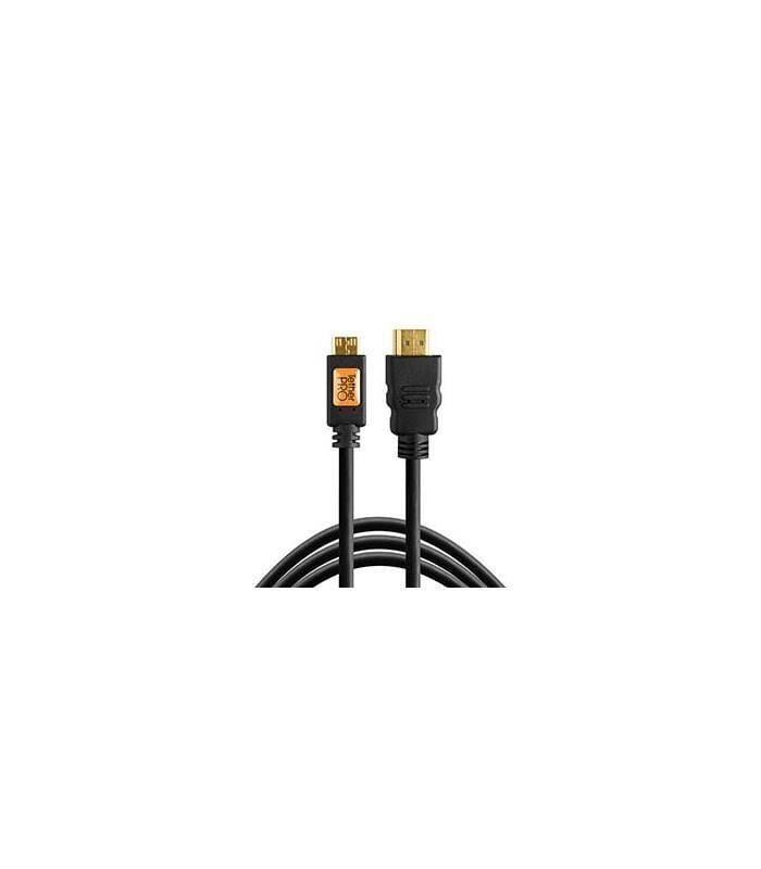 TetherPro HDMI Mini to HDMI 3 m Siyah Kablo