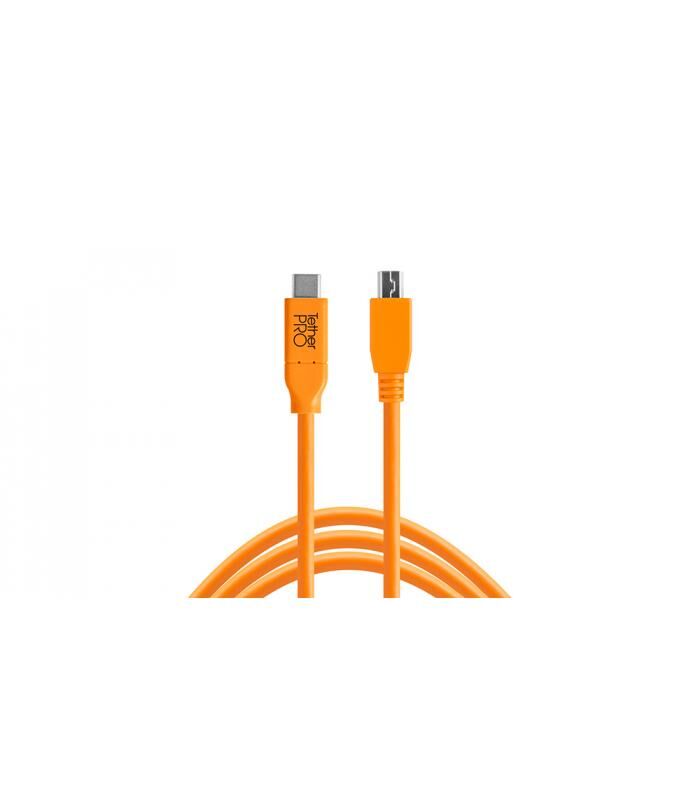 TetherPro USB-C to 2.0 Micro-B 5-Pin 4.6 m Bağlantı Kablosu