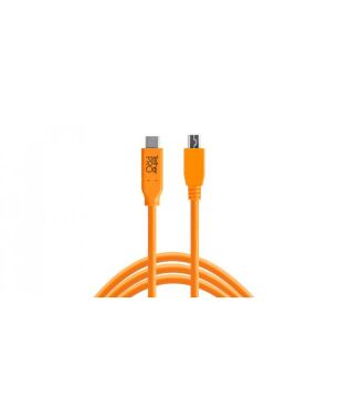 TetherPro USB-C to 2.0 Micro-B 5-Pin 4.6 m Bağlantı Kablosu
