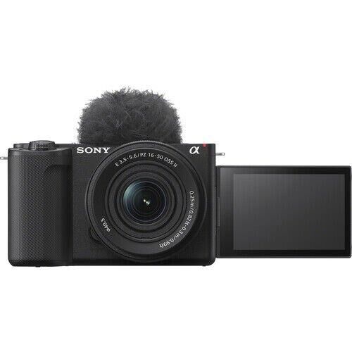 ZV-E10 II + 16-50mm Lens Kit Dijital Fotoğraf Makinesi (Siyah)