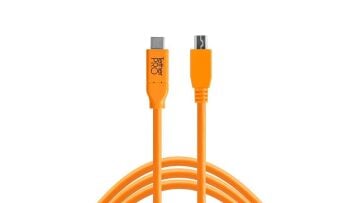 TetherPro USB-C to 2.0 Mini-B 5-Pin 4.6 m Bağlantı Kablosu