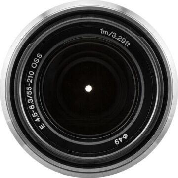 E 55-210mm F/4.5-6.3 OSS Lens (Gümüş/Sony E-Mount)