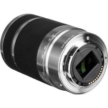 E 55-210mm F/4.5-6.3 OSS Lens (Gümüş/Sony E-Mount)