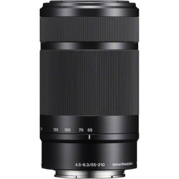 E 55-210mm F/4.5-6.3 OSS Lens (Siyah/Sony E-Mount)
