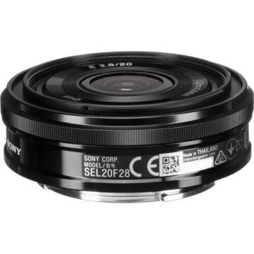 E 20mm F/2.8 Lens (Sony E-Mount)