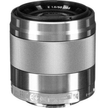 E 50mm F/1.8 OSS Lens (Gümüş/Sony E-Mount)