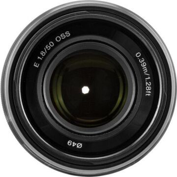 E 50mm F/1.8 OSS Lens (Gümüş/Sony E-Mount)