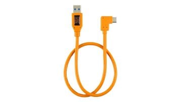 Tether Tools TetherPro USB 3.0 to USB-C Right Angle Dik Açılı 50 cm Bağlantı Kablosu
