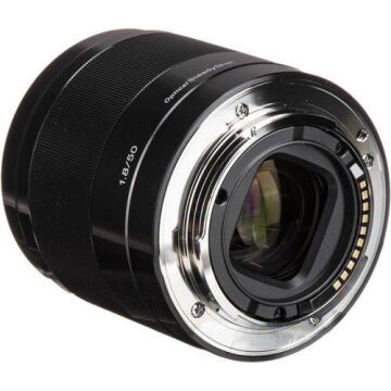 E 50mm F/1.8 OSS Lens (Siyah/Sony E-Mount)