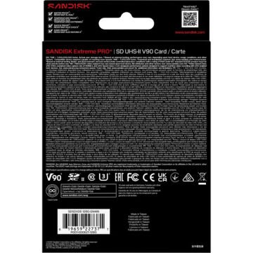 128GB Extreme Pro 310 mb/s V90 UHS-II SDXC Hafıza Kartı