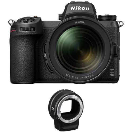 Z6 II + Nikkor Z 24-70mm F/4 S Lens + FTZ Adaptör Kit