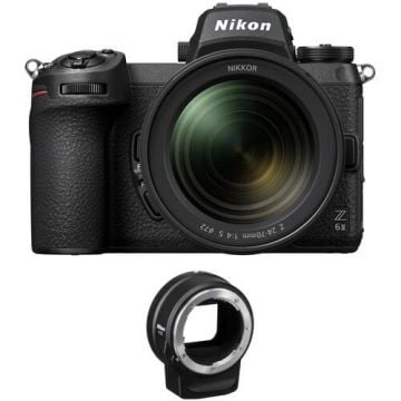 Z6 II + Nikkor Z 24-70mm F/4 S Lens + FTZ Adaptör Kit