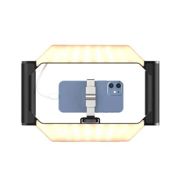 2265 U-Rig Işıklı Telefon Video Rig Çerçeve