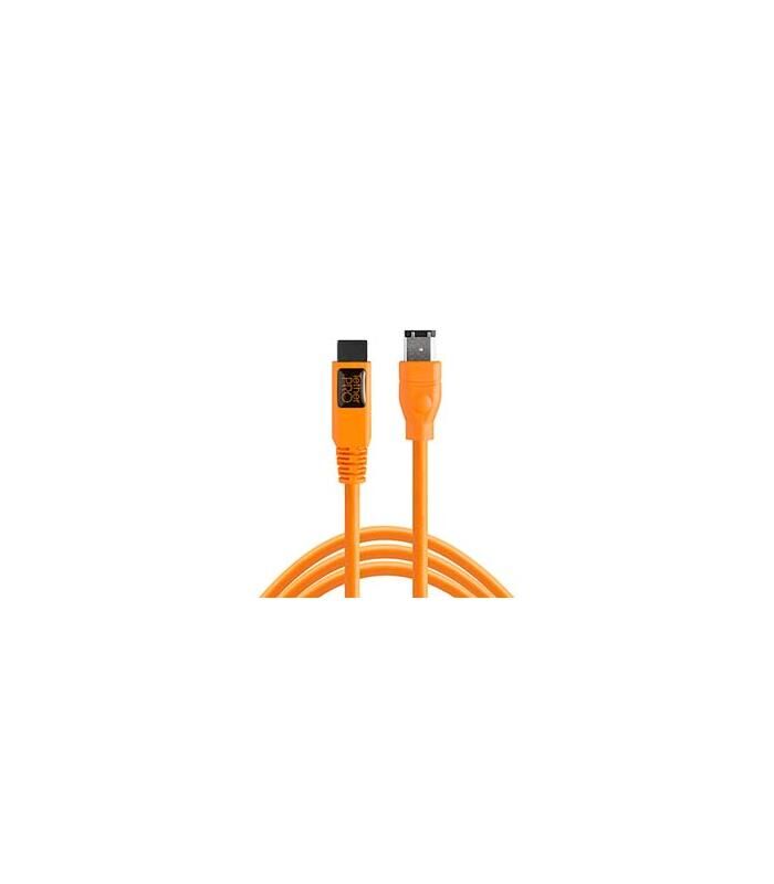 TetherPro FireWire 800/400 9-Pin to 6-Pin 4.6 m Bağlantı Kablosu
