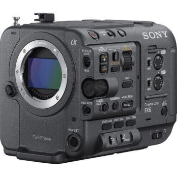 FX6 Body Full Frame Sinema Grubu Video Kamera