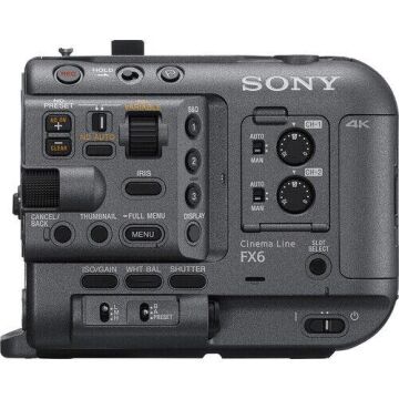 FX6 Body Full Frame Sinema Grubu Video Kamera