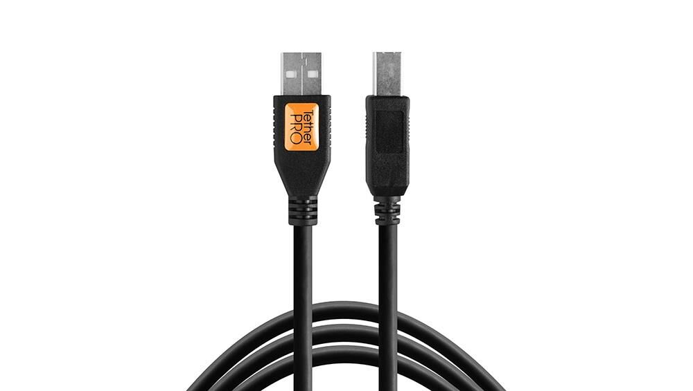 TetherPro USB 2.0 to Male B 4.6 m Bağlantı Kablosu