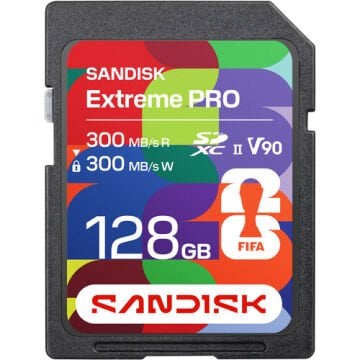 SDSDXDM-128G-GN4IH 128GB Extreme Pro UHS-II 300 mb/s V90 SDXC Hafıza Kartı ( World Cup 2026 Edition )