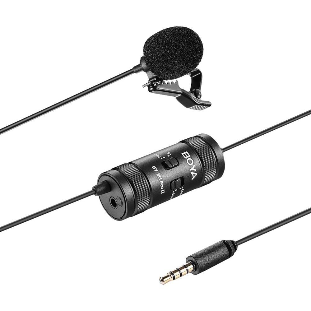 BY-M1 Pro II Çok Yönlü Kablolu Yaka Mikrofonu