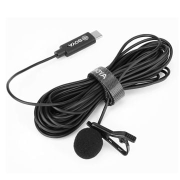 BY-M3 Type-C Kablolu Telefon Yaka Mikrofonu