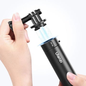 MT-76 Go-Quick II 1.5 mt. Aksiyon Kamerası için Manyetik Uzatılabilir Selfie Çubuğu