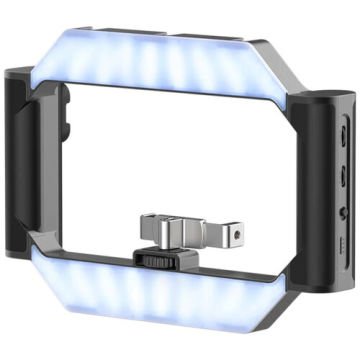 U-Rig Işıklı Telefon Video Rig
