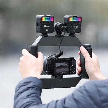 U-Rig Işıklı Telefon Video Rig