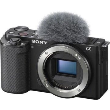 ZV-E10 Body Dijital Fotoğraf Makinesi (Siyah)