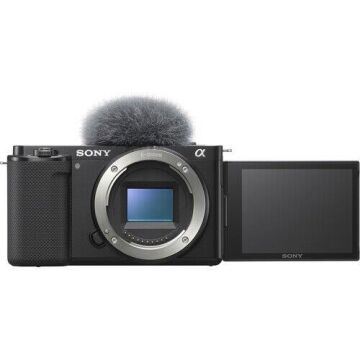 ZV-E10 Body Dijital Fotoğraf Makinesi (Siyah)