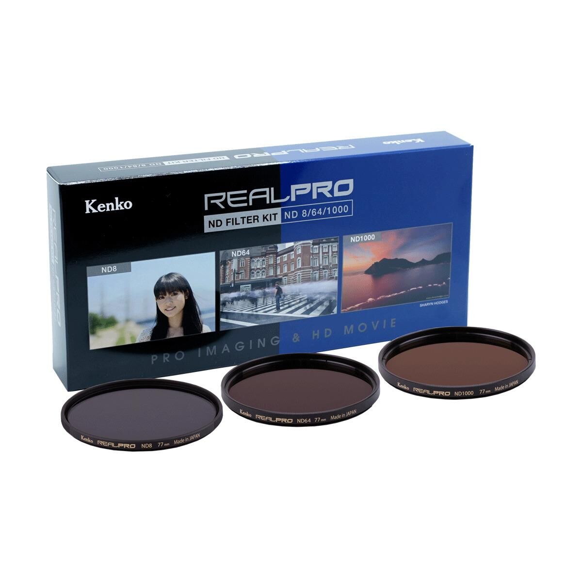 72 mm Real Pro ND Filtre Seti (ND8, ND64, ND1000)